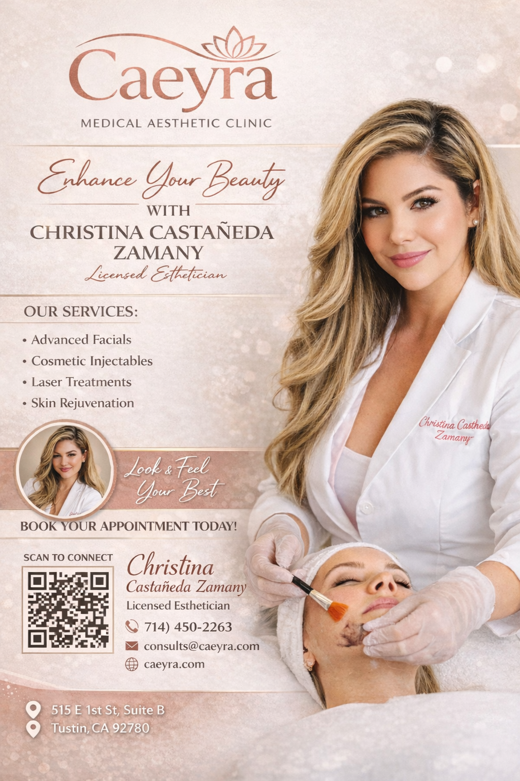 Christina Castañeda Zamany at Caeyra Medical Aesthetic Clinic